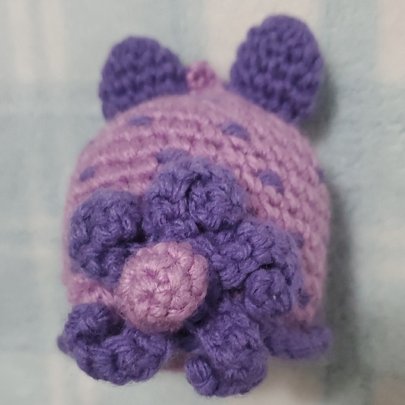 HANDMADE PUPLE SEA BUNNY - Picture 3 of 7
